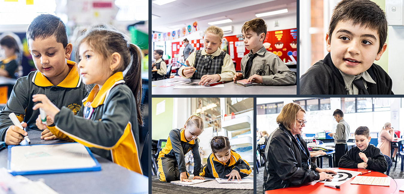 Learning spaces at St Paul the Apostle Primary Winston Hills